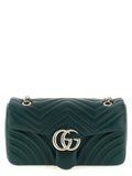 Green GG Marmont Medium Shoulder Bag 1