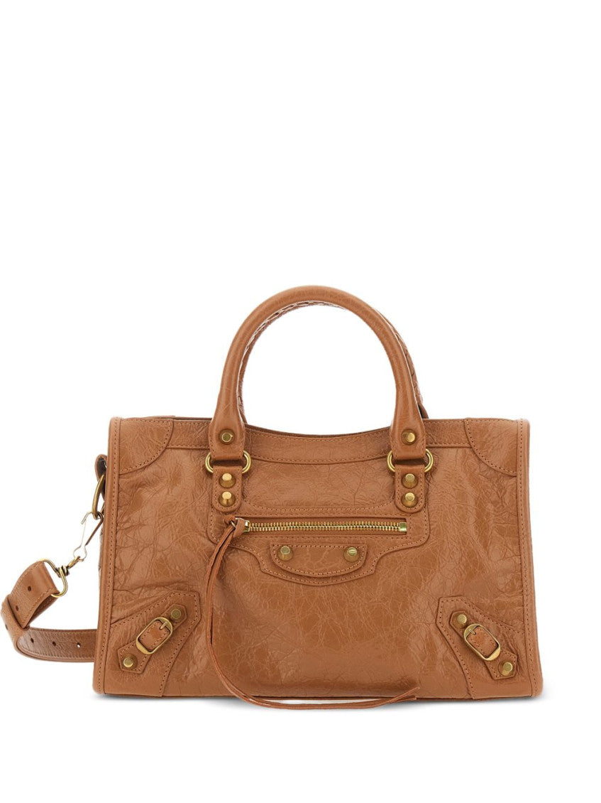 Brown Le City Small Satchel 1