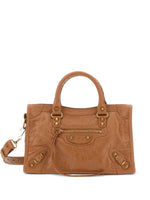 Brown Le City Small Satchel 1