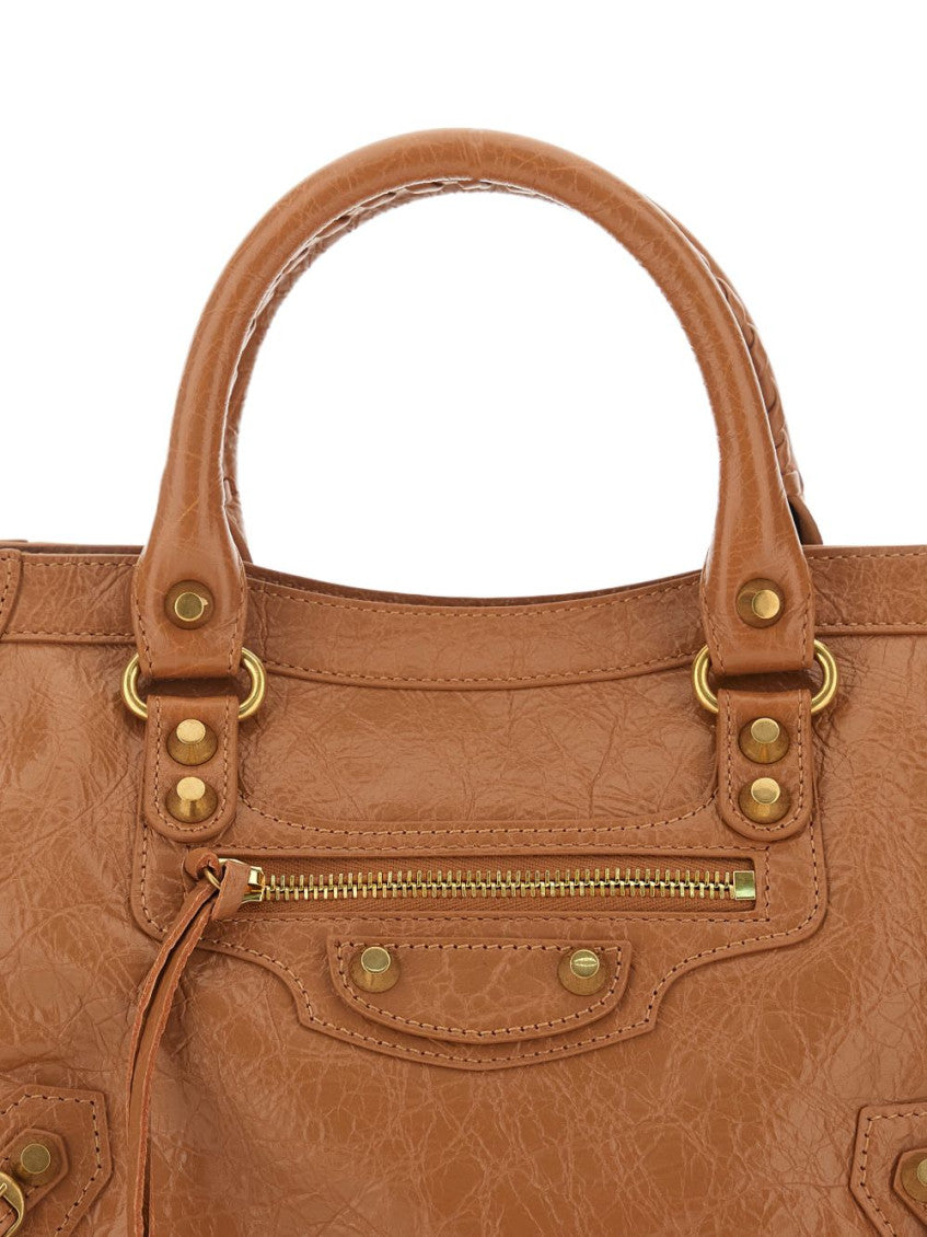 Brown Le City Small Satchel 2