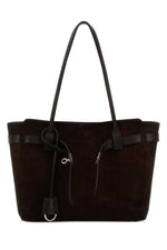 Dark Brown Bel Air Medium Tote 1