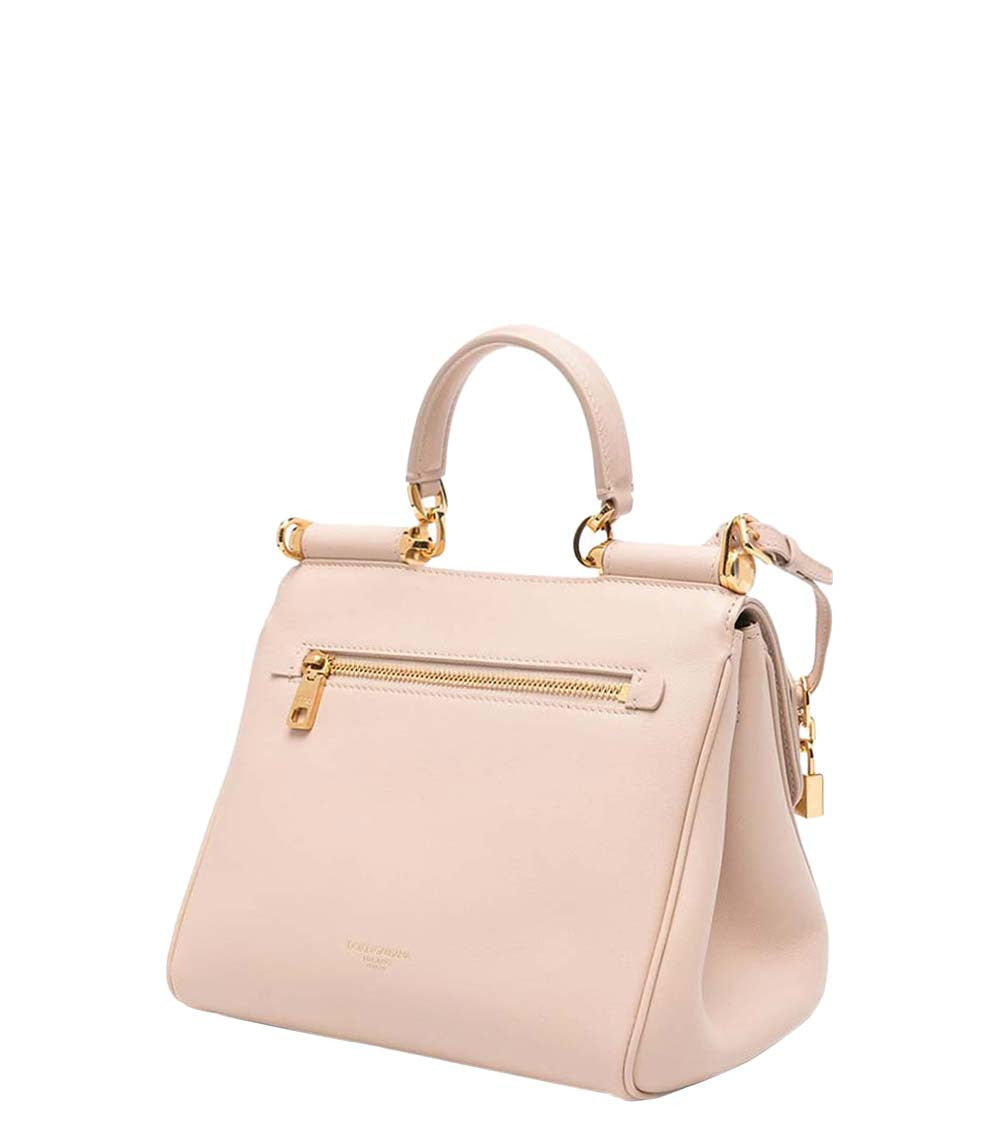 Light Pink Sicily Small Satchel 2