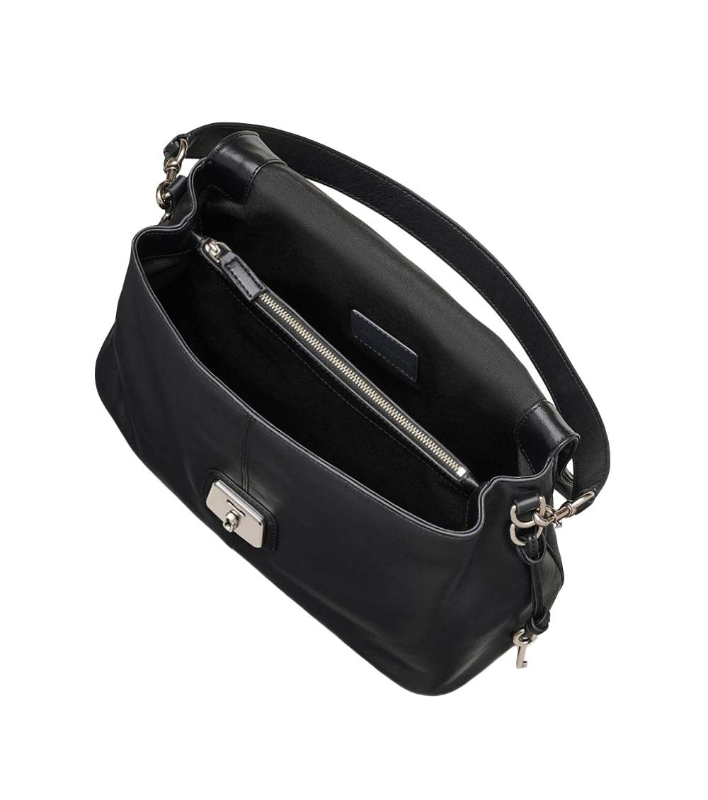 Black Cristina Large Shoulder Bag 3