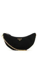 Black Re-nylon Shoulder Bag 1