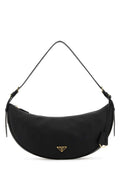 Black Large Demi-lune Shoulder Bag 1
