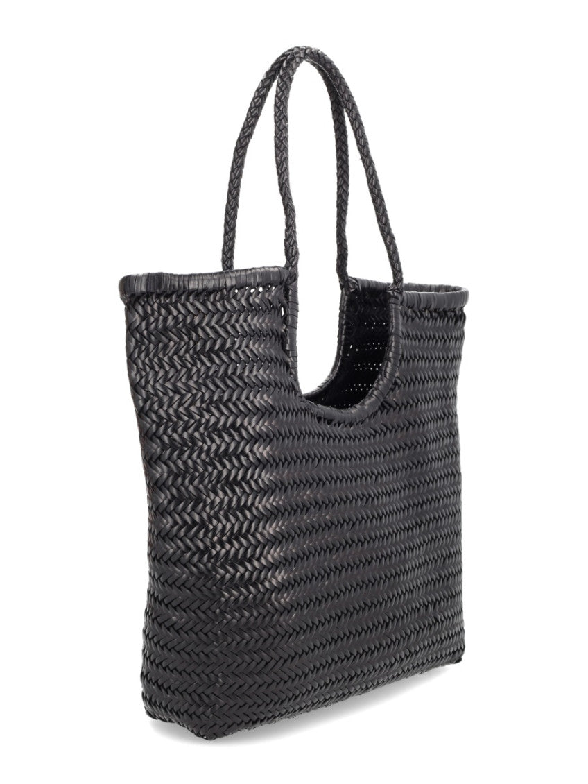Black Triple Jump Medium Tote 2