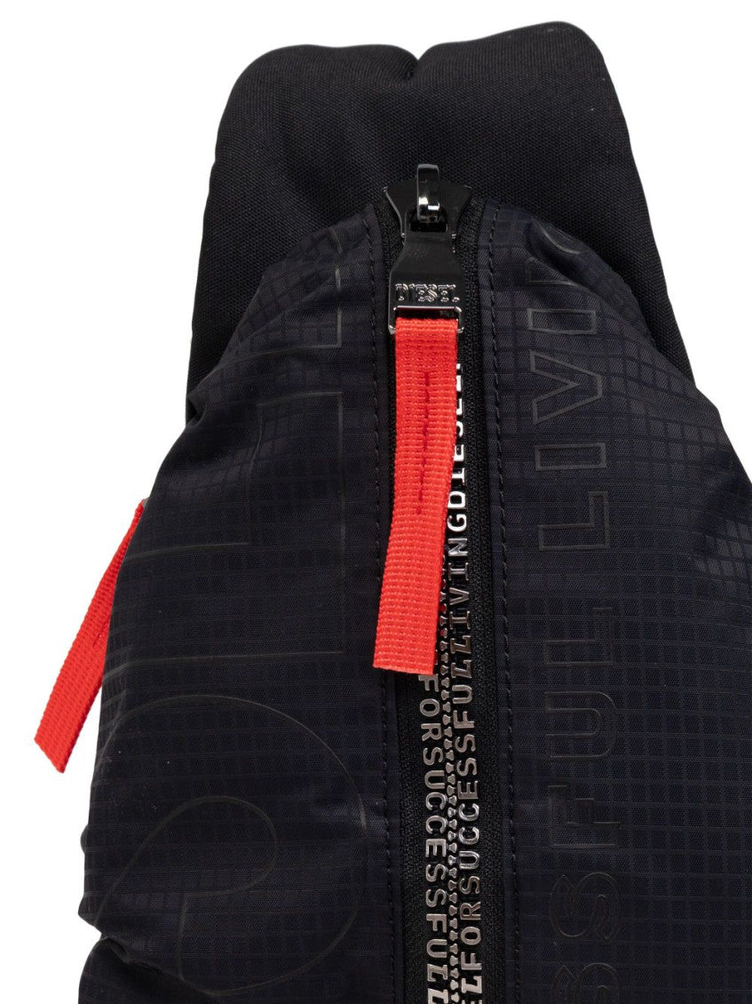 Black Zip-D Medium Crossbody Bag 4
