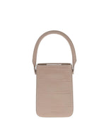 Beige Logo Mini Bucket Bag 1