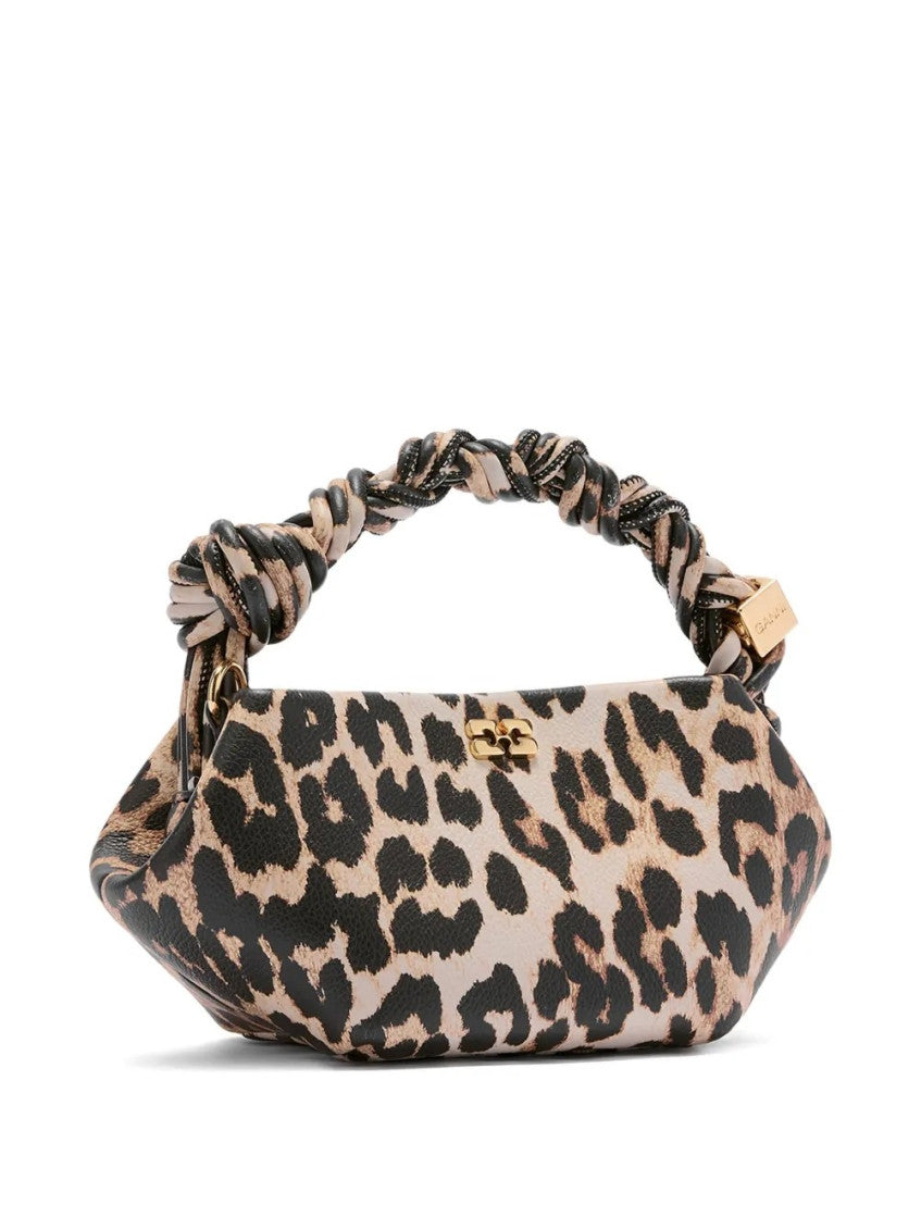 Leopard Print Bou Mini Crossbody Bag 2