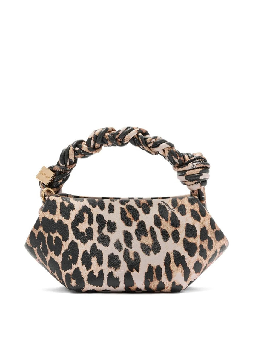 Leopard Print Bou Mini Crossbody Bag 3