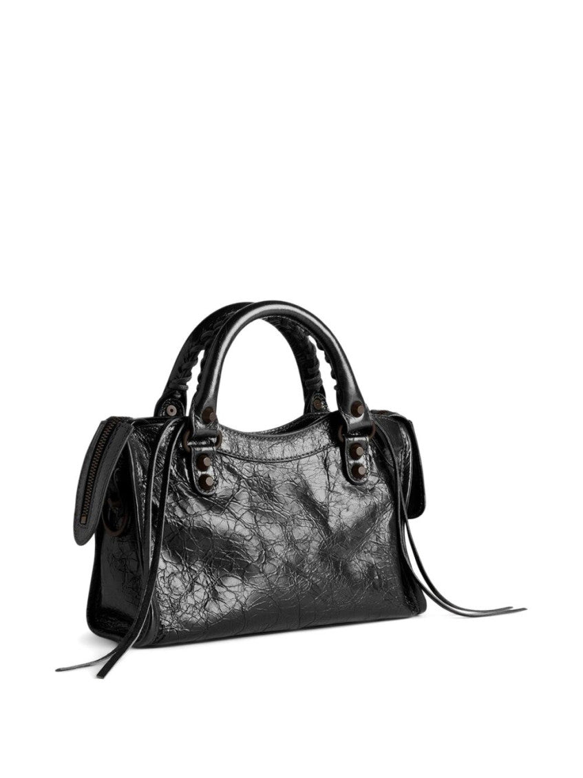 Black Le City Mini Satchel 3