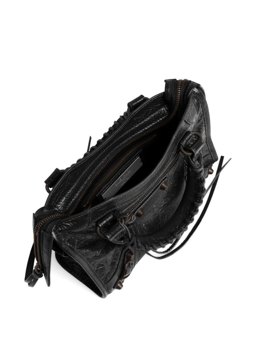 Black Le City Mini Satchel 4