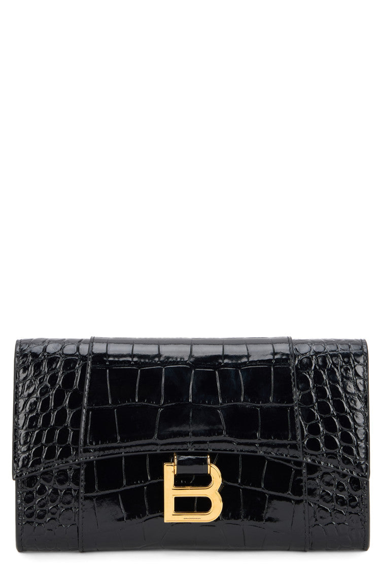 Black Hourglass Clutch 1