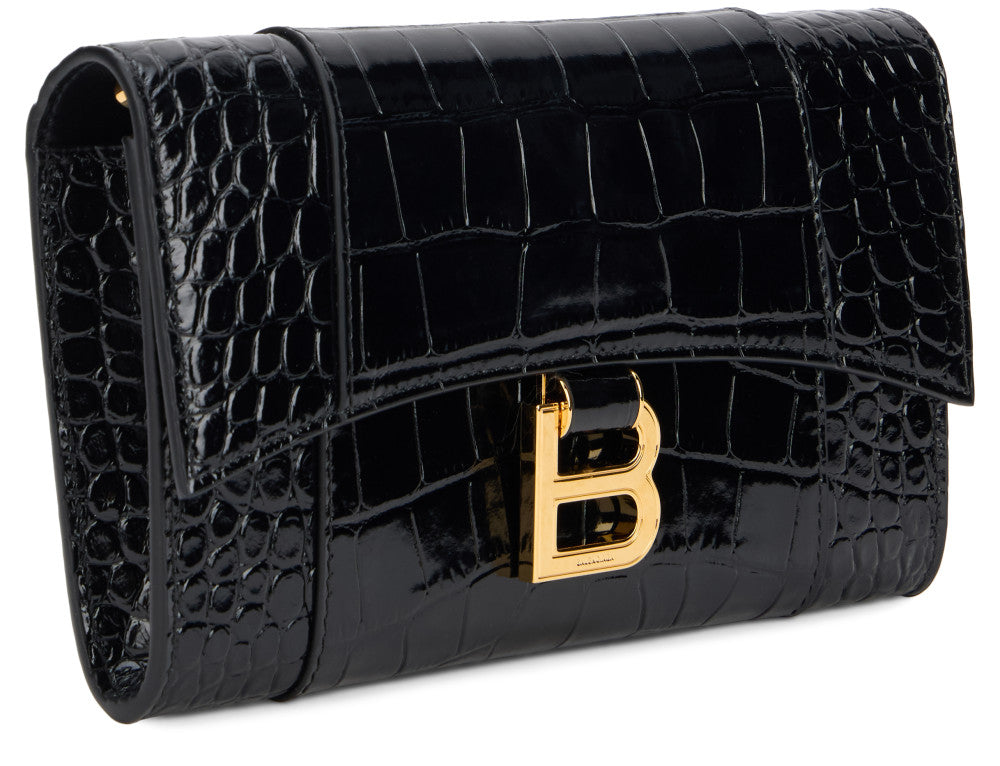 Black Hourglass Clutch 2