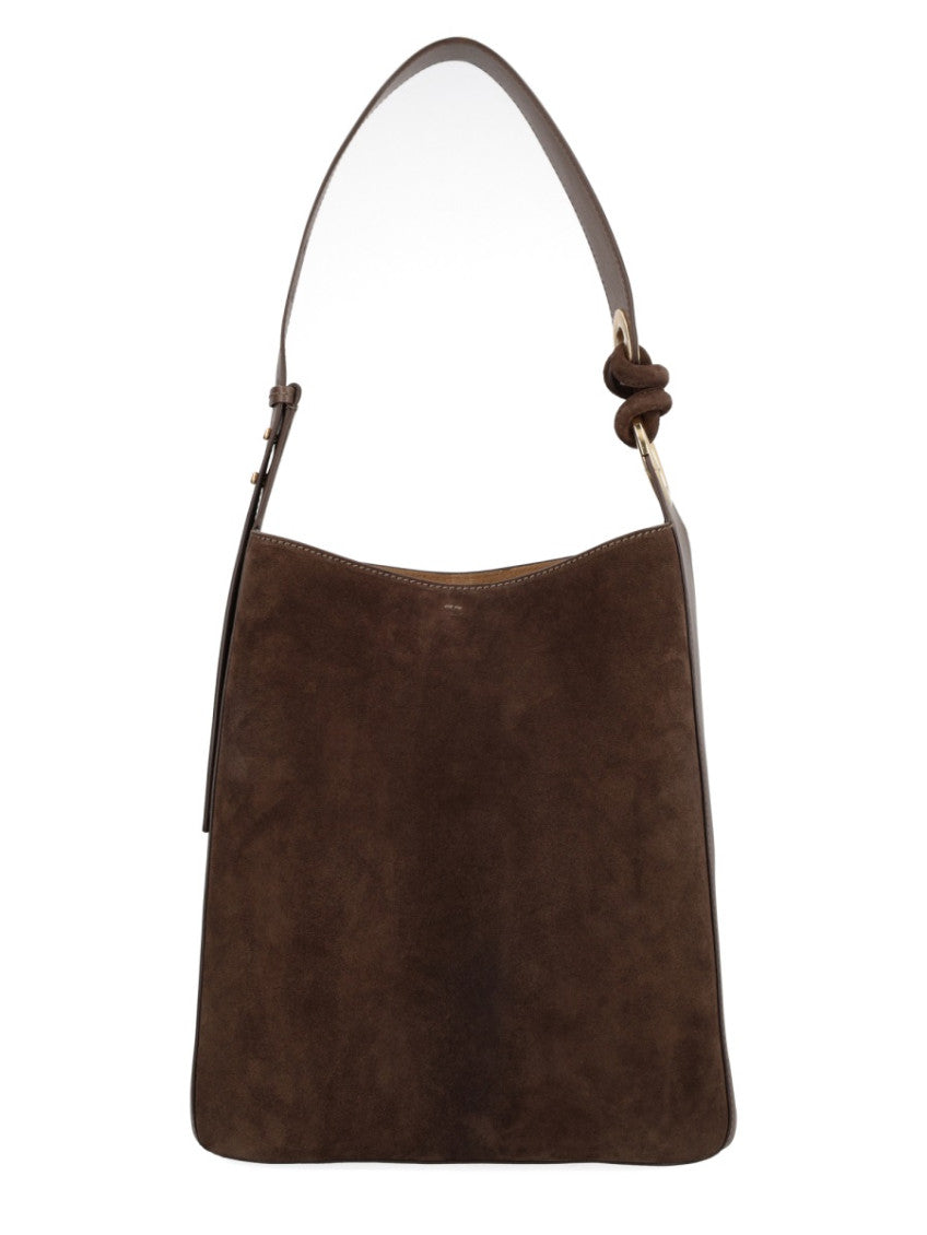 Dark Brown Ringo Large Shoulder Bag 1