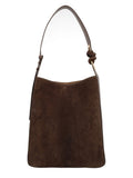 Dark Brown Ringo Large Shoulder Bag 1