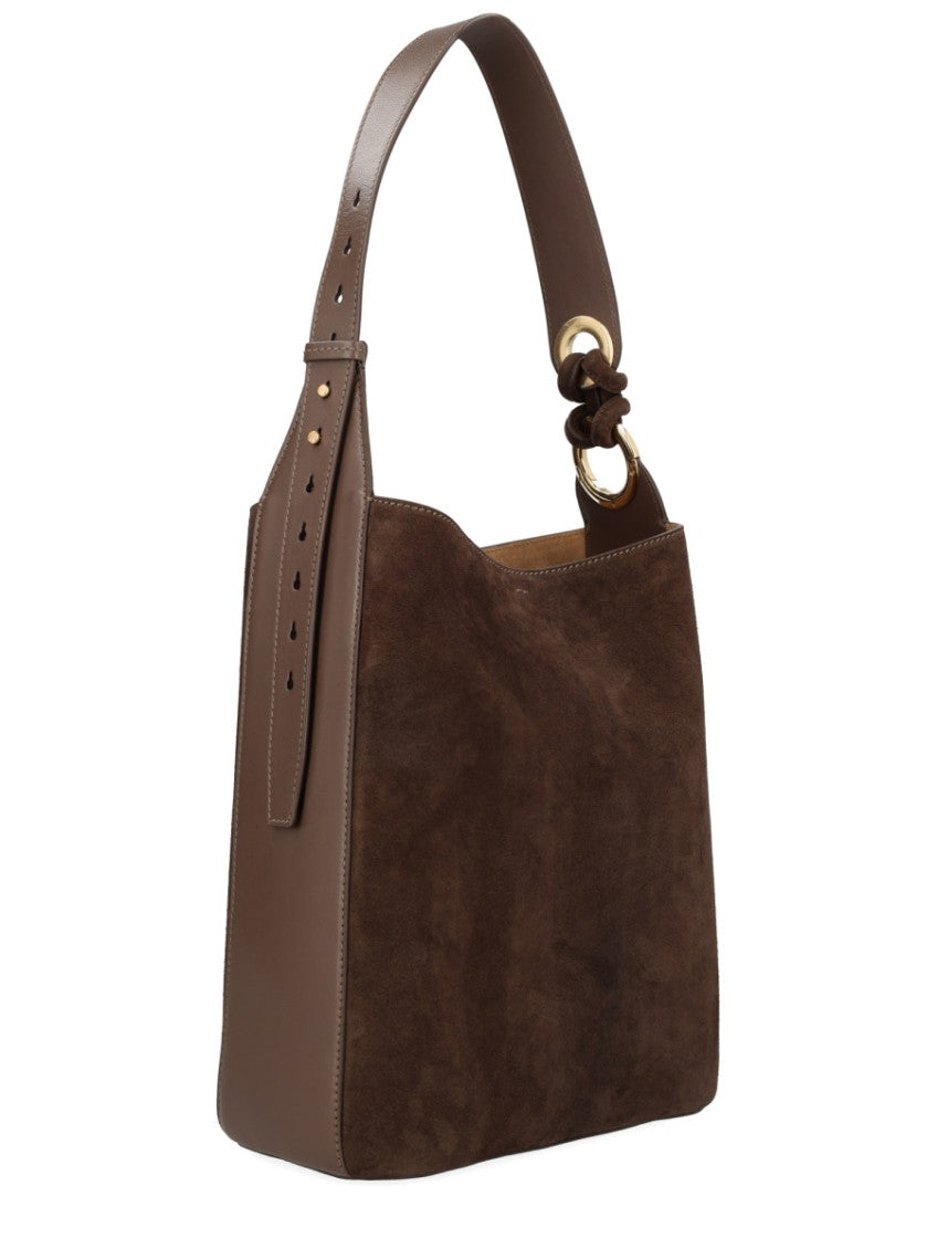 Dark Brown Ringo Large Shoulder Bag 2