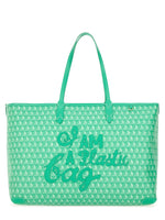 Green I Am a Plastic Large Tote 1