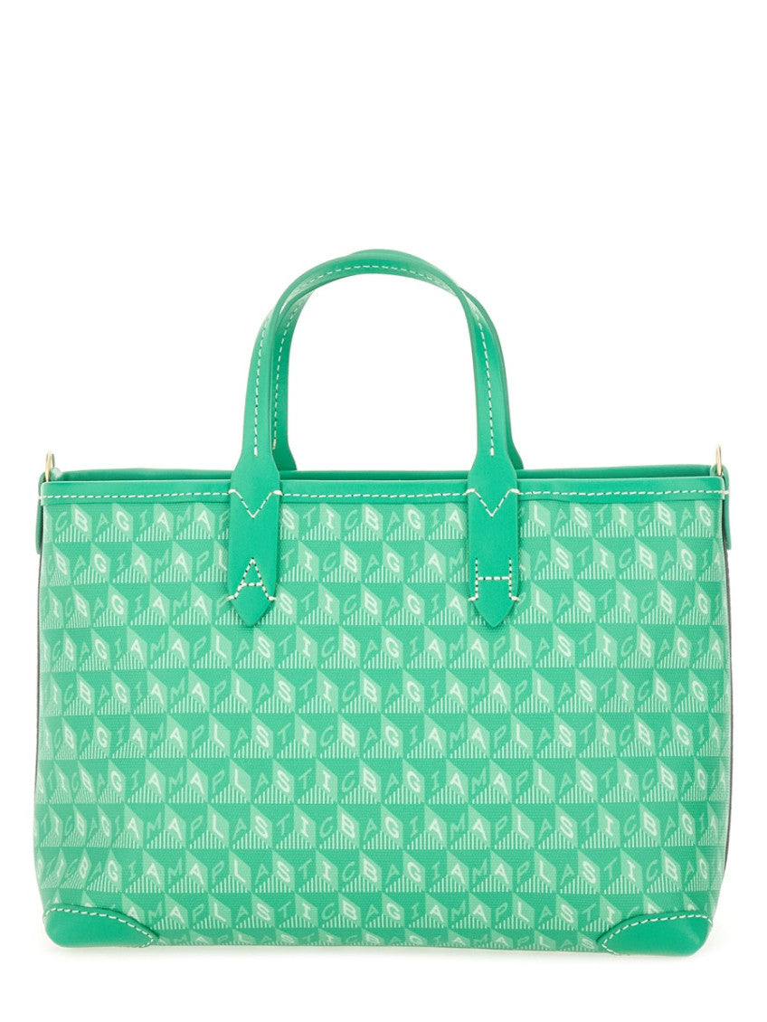 Green I Am A Plastic Small Tote 3