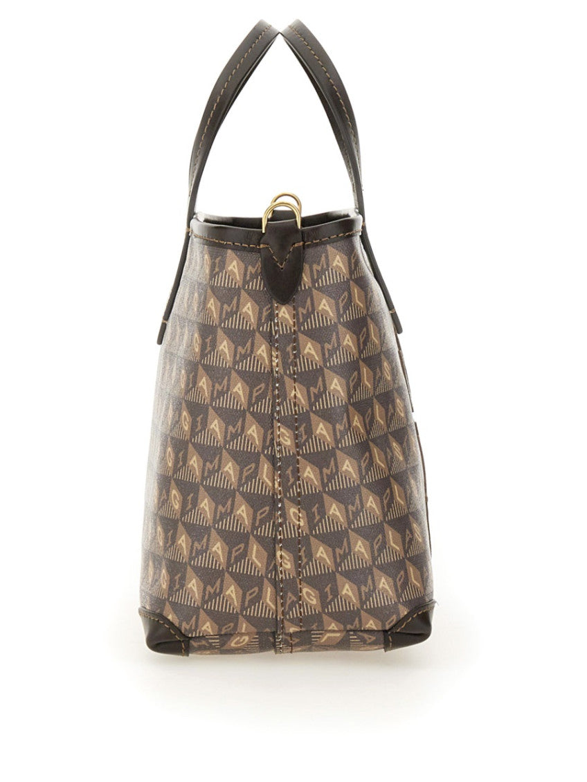 Brown I Am A Plastic Small Tote 4