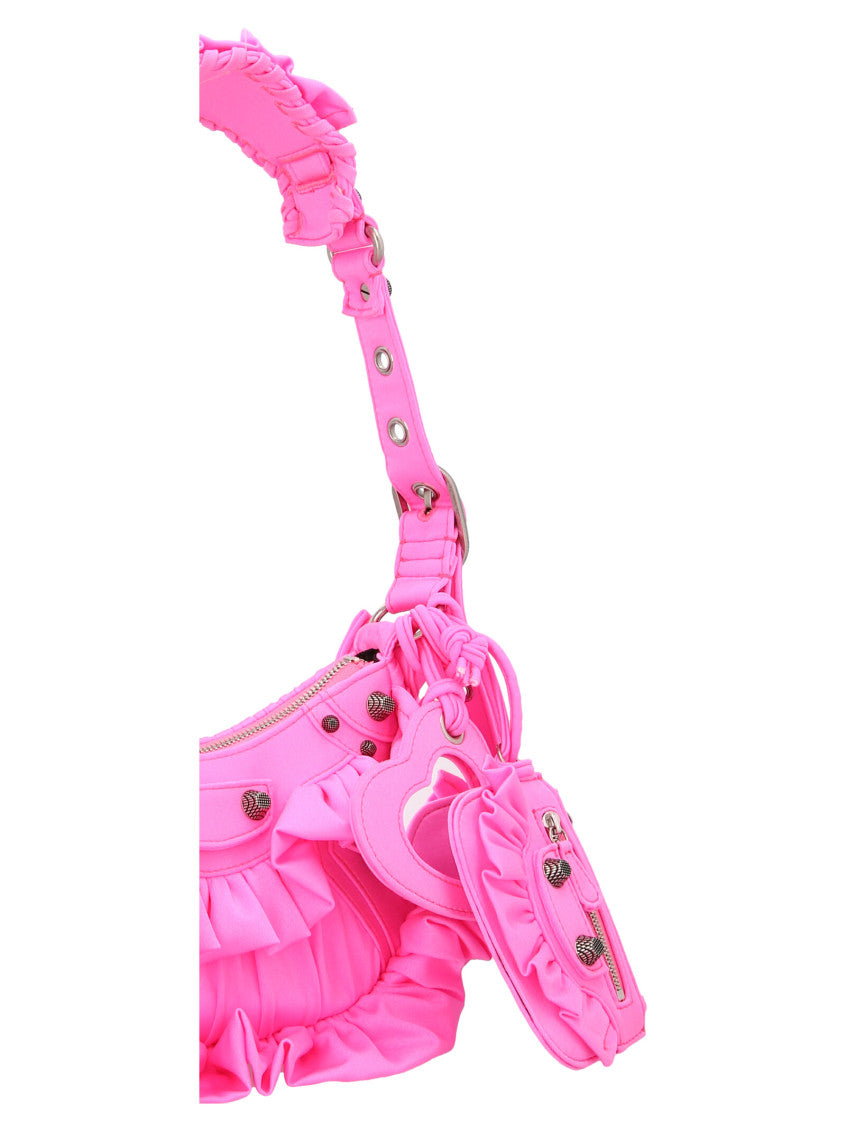Fuchsia 'Le Cagole XS' shoulder Bag 3