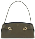 Olive Hug Large Shoulder Bag 1