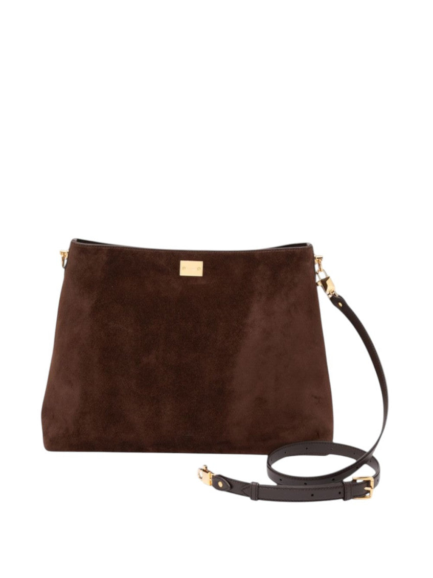Dark Brown Vittoria Large Shoulder Bag 3
