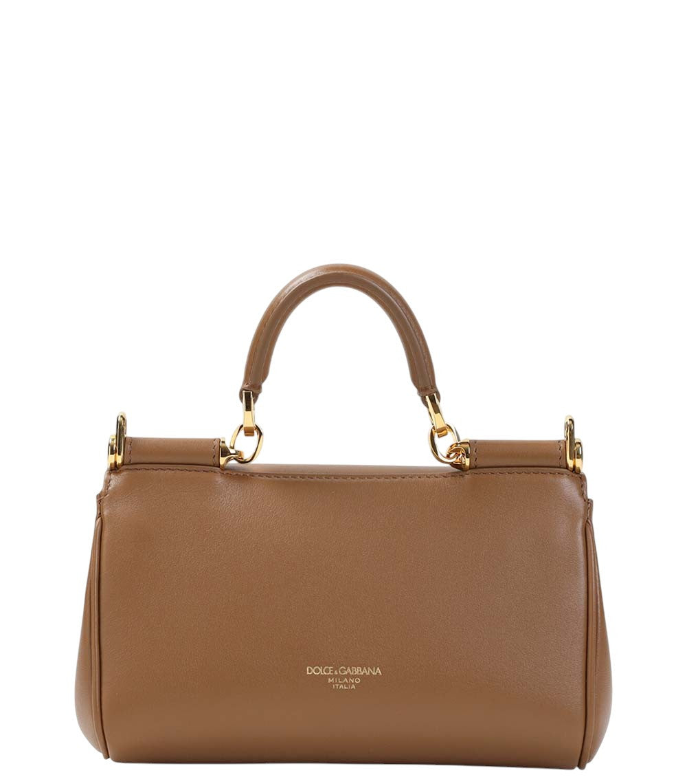 Brown Sicily Mini Satchel 2