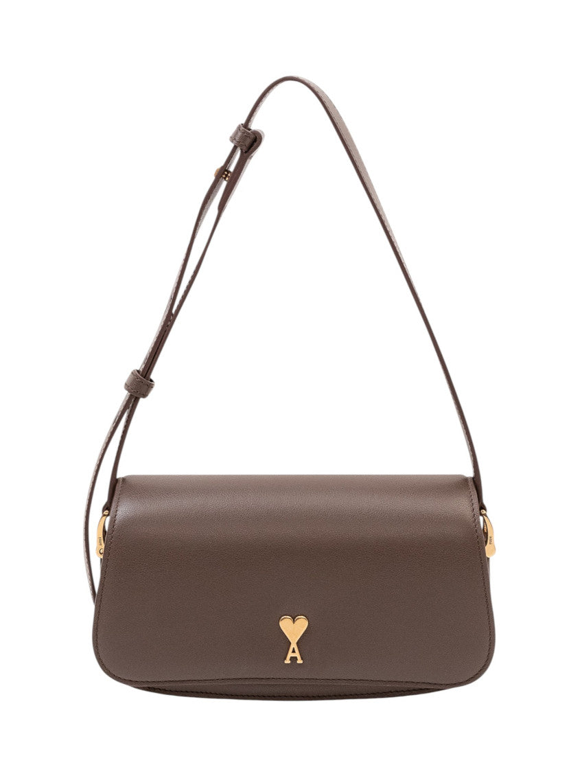 Brown Logo Small Shoulder Bag 1