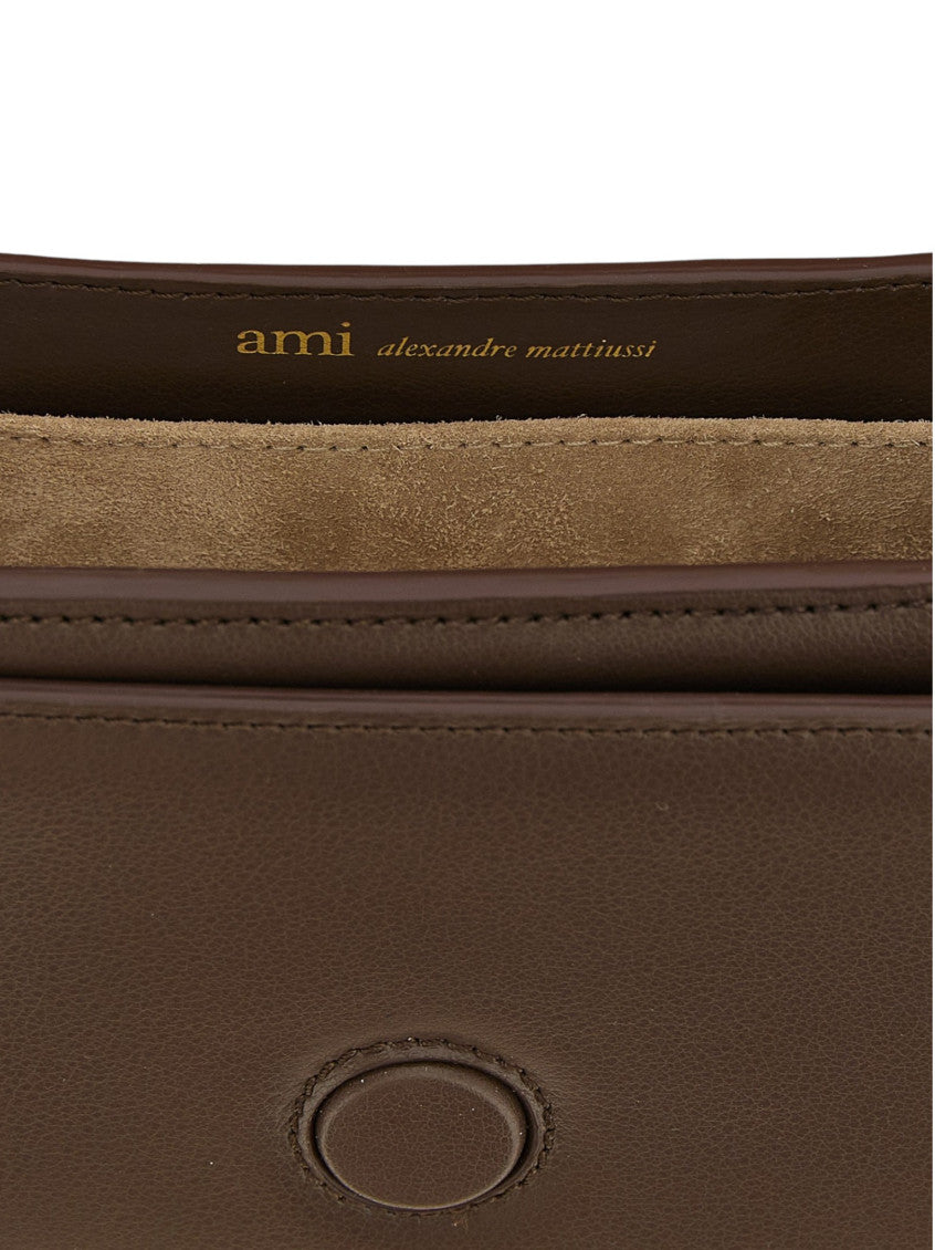 Brown Logo Small Shoulder Bag 4