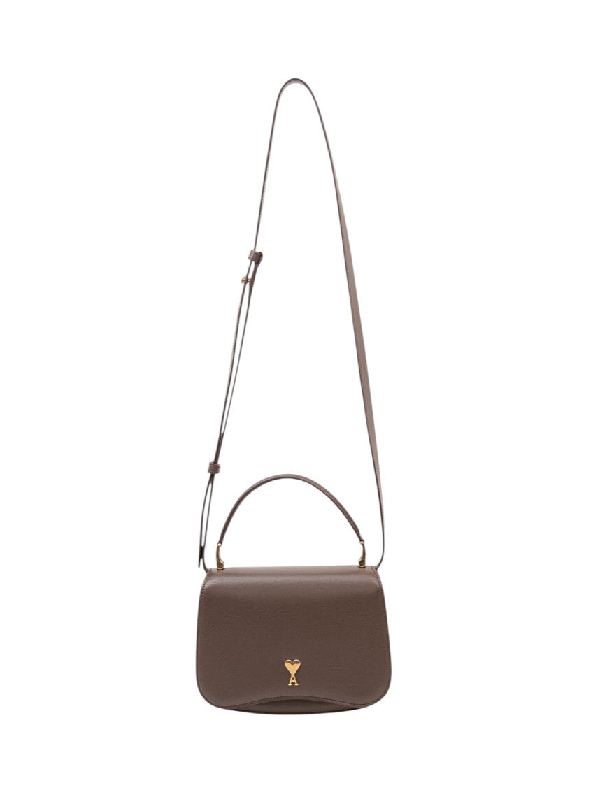 Brown Logo Mini Satchel 2