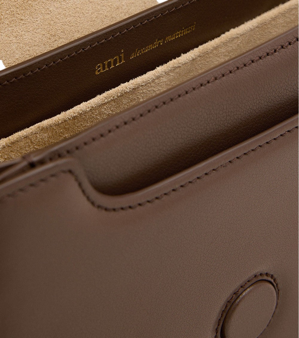 Brown Logo Mini Satchel 5