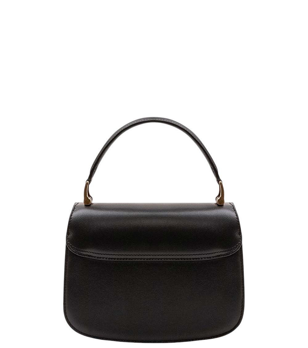Black Logo Mini Satchel 3