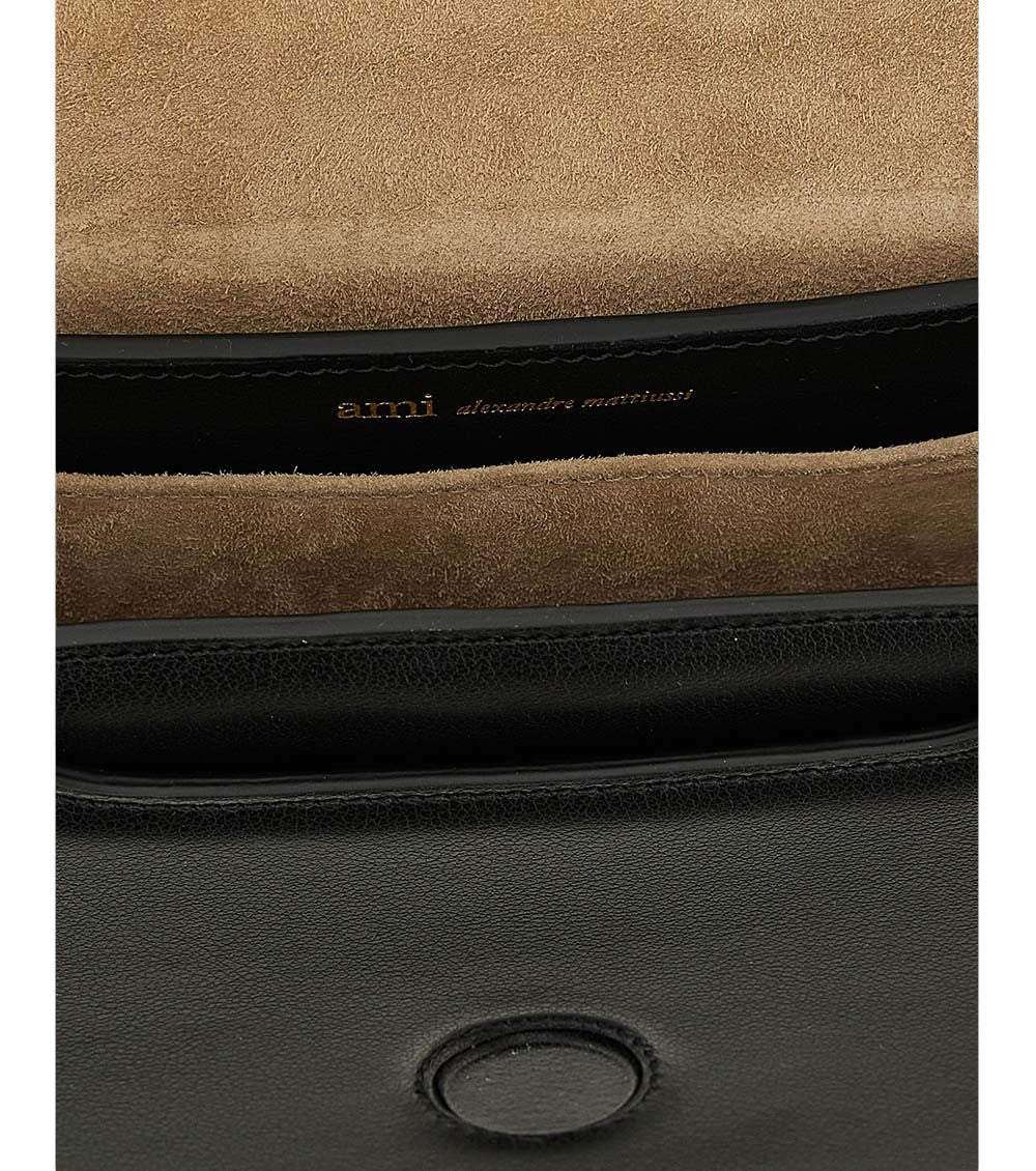 Black Logo Mini Satchel 4