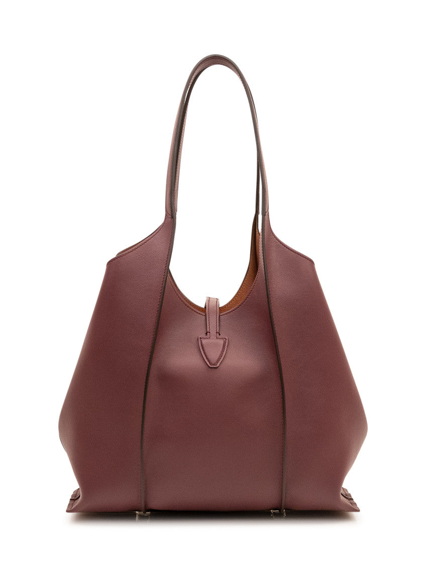 Maroon T Timeless Large Tote 3