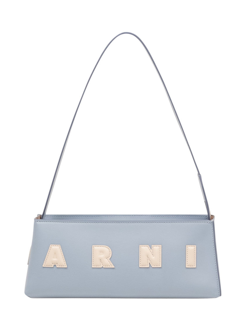 Blue Museo Medium Shoulder Bag 1