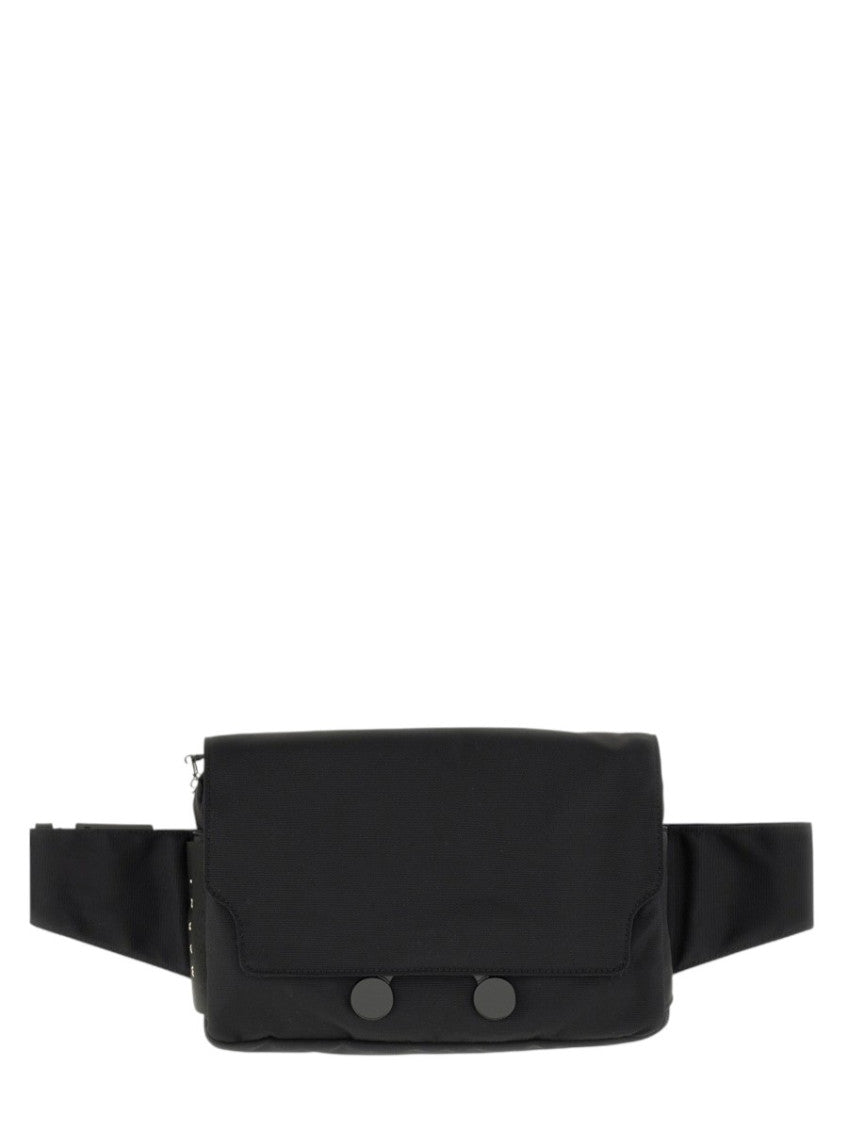 Black Cityscape Medium Crossbody Bag 1