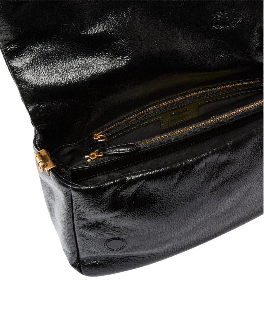 Black Love Click Medium Crossbody Bag 4
