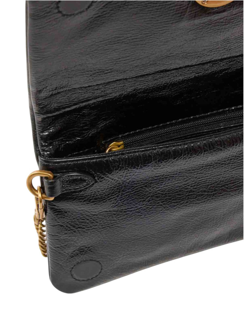 Black Love Click Soft Crossbody Bag 3