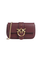 Maroon Love Birds Small Crossbody Bag 1