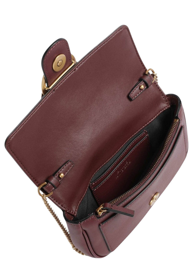 Maroon Love Birds Small Crossbody Bag 3