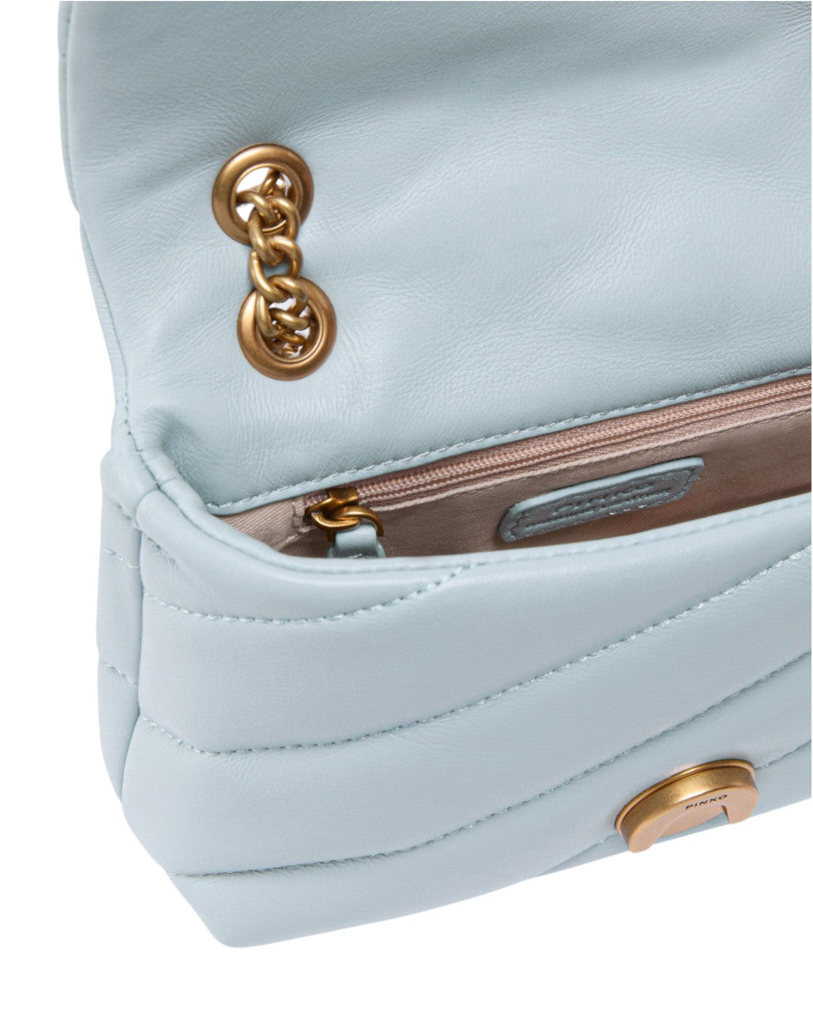Light Blue Love Puff BabyShoulder Bag 4