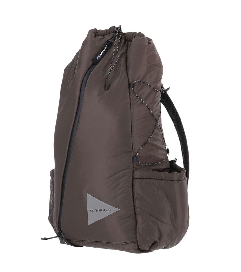 Brown Ripstop Large Backpack 2