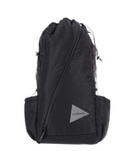 Black Ripstop Large Backpack 1