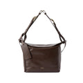 Brown Ginevra Medium Shoulder Bag 1