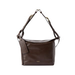 Brown Ginevra Medium Shoulder Bag 1