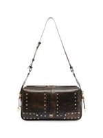 Dark Red Keeper Medium Shoulder Bag 1