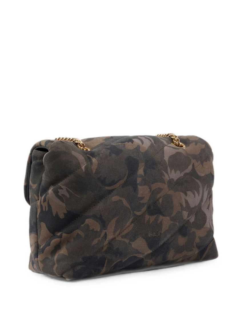 Camo Print Love Medium Shoulder Bag 2