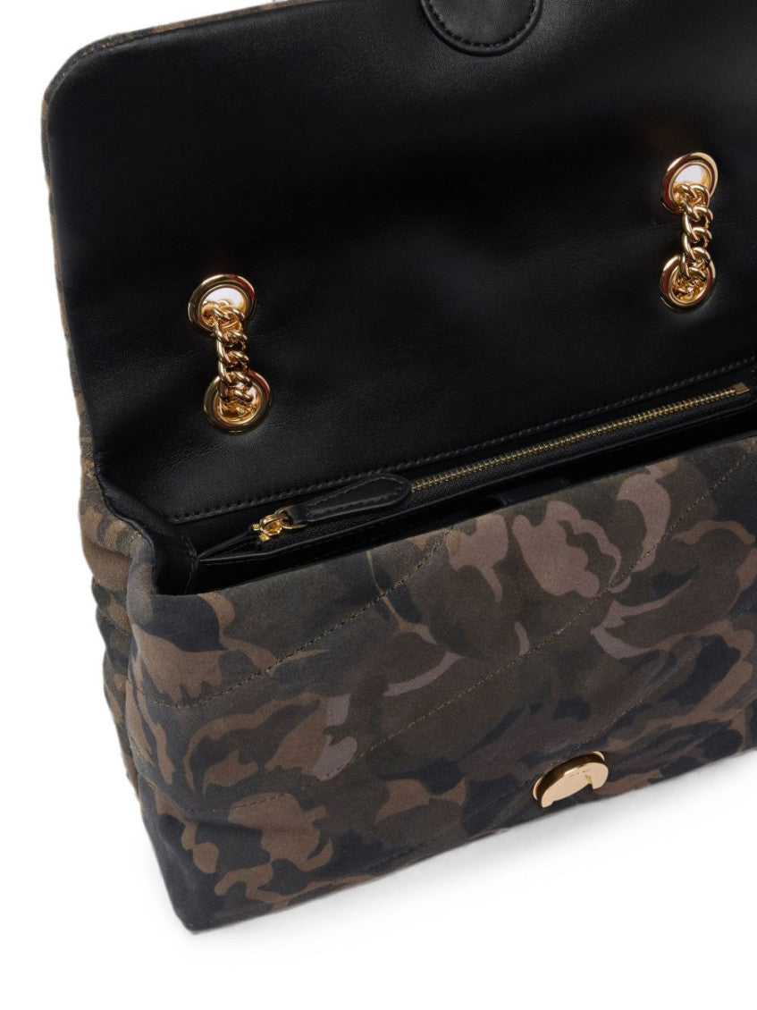 Camo Print Love Medium Shoulder Bag 3