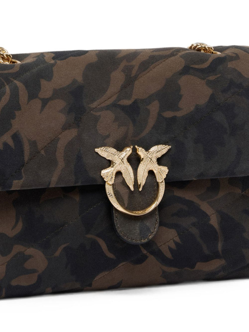 Camo Print Love Medium Shoulder Bag 4